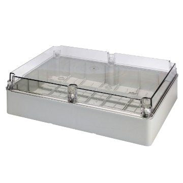 GEWISS GW44431 Rozbočovací krabice a krabice pro el. zařízení s transparent. víkem, IP56, 460x380x120mm GEWISS GW44431 Rozbočovací krabice a krabice pro el. zařízení s transparent. víkem, IP56, 460x380x120mm